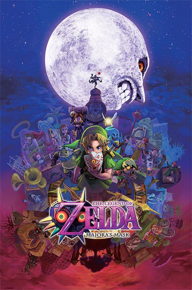 貴重　激レア　ZELDA 会報と雑誌セット Empire Merchandising 687661 The Legend of Zelda Majoras Mask Video